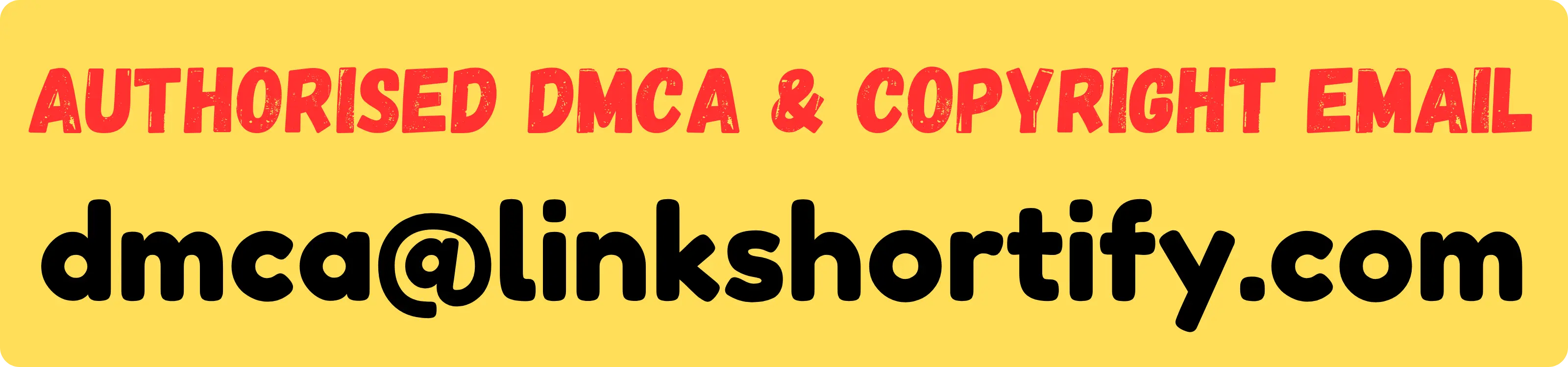 DMCA Email